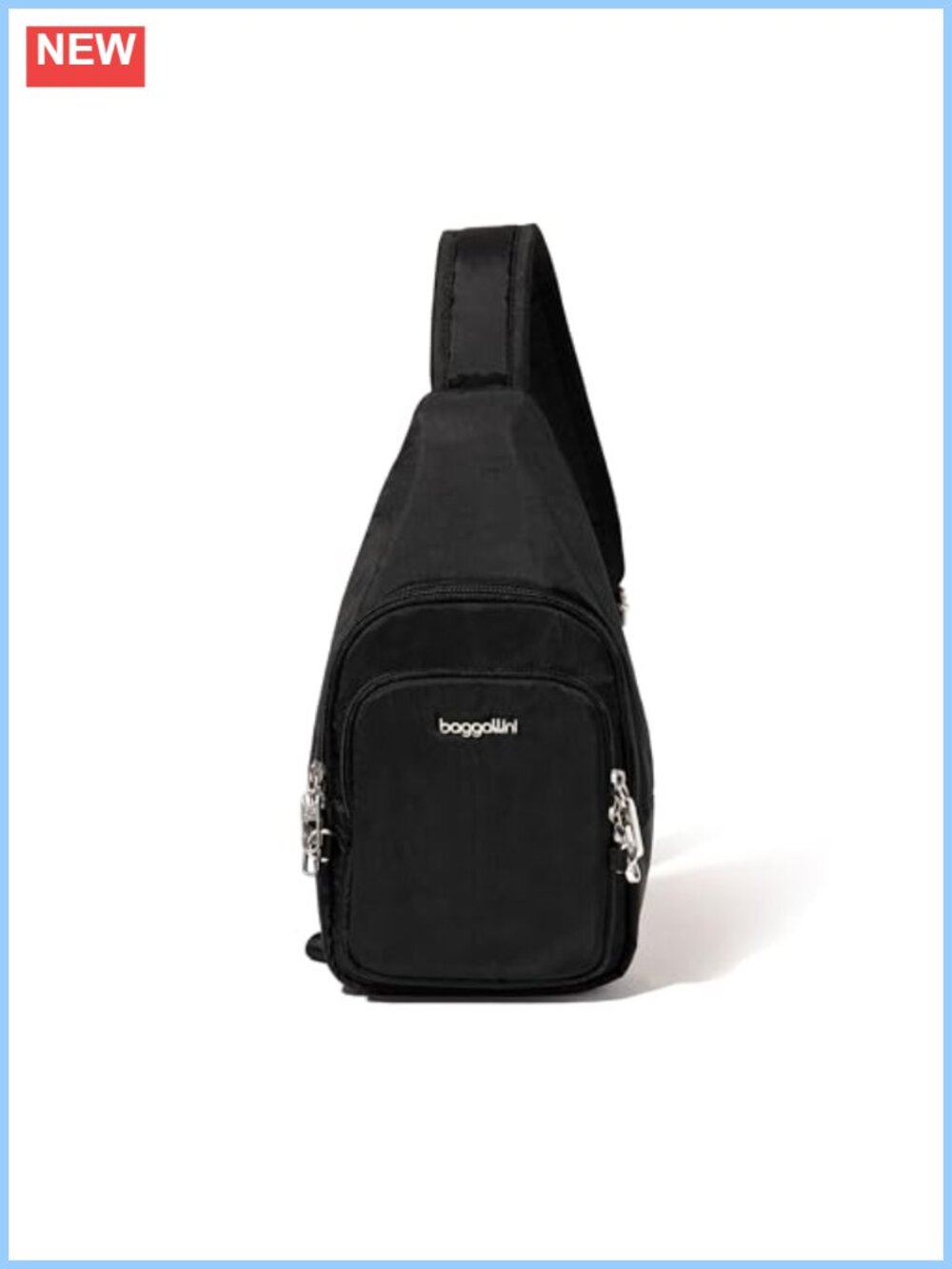Anti-Theft Sling Crossbody Bag RFID Water-Repellent Travel Daytripper